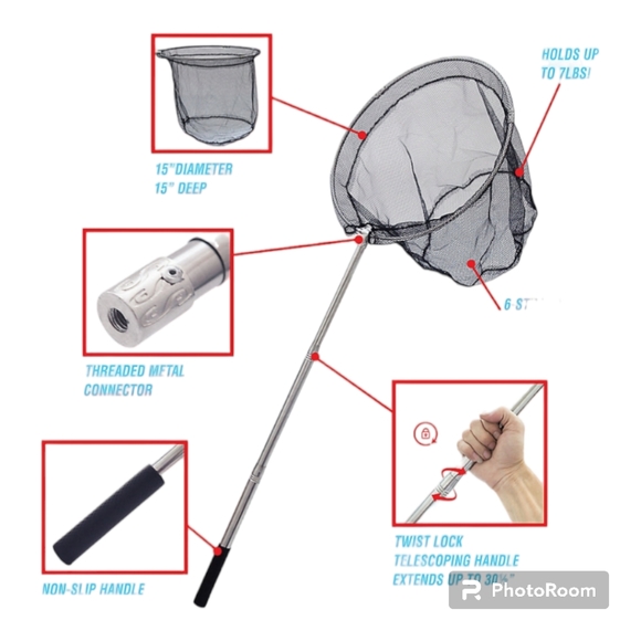 Cobalt™ Telescoping Pond Net New In box - Picture 3 of 3